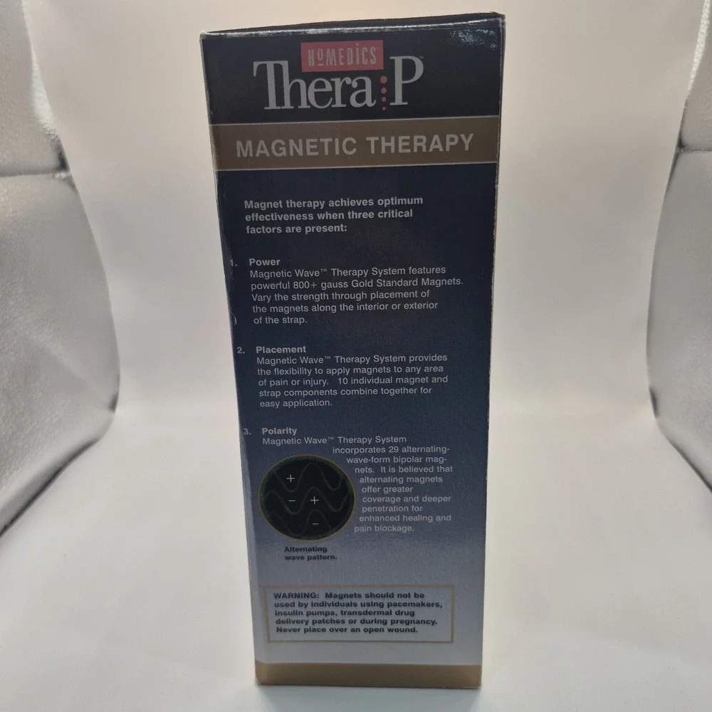 HoMedics Thera P Magnetic Therapy System Total Body 8 Piece - 29 Magnets READ